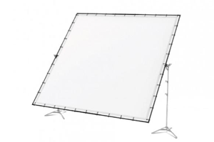 Butterfly 12×12 + Full Grid, Silver/Black Soft