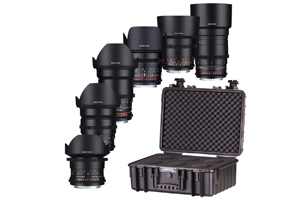 Samyang cine lenses VDSLR EF – set 2
