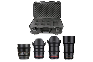 Samyang cine lenses VDSLR EF – set 3