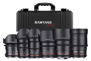 Samyang cine lenses VDSLR EF – set 1
