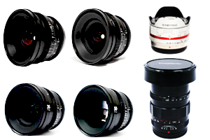SLR Magic, Voigtlander, Samyang MFT – set